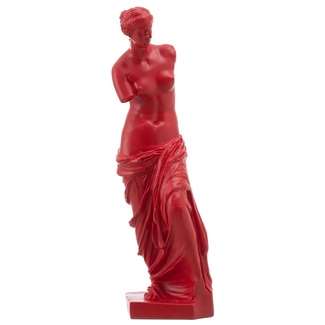 Imagen de Figura Mujer de Resina Roja 14,5 x 16 x 48 cm