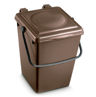 Imagen de Cubo ECOBOX con Asa de Plástico para la Recogida Residuos Domésticos 