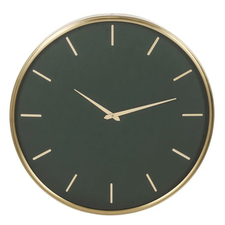 Imagen de Reloj de Pared de Acero Dorado 51 x 51 cm 