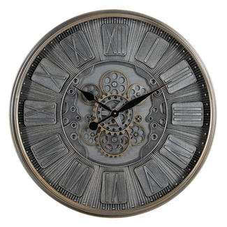 Imagen de Reloj de Pared Industrial de Hierro 69,5 x 69,5 cm 