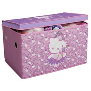 Caja de Juguetes Plegable Tela Hello Kitty  