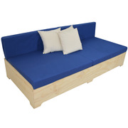 Sofa Industrial Box con Respaldo 80 x 200 cm