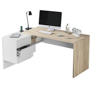 Mesa Despacho Style Reversible con Buc