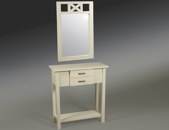 Oferta de mueble recibidor con espejo